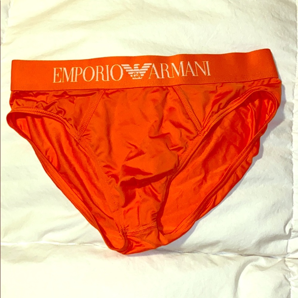 Emporio Armani Men’s Microfiber Underwear Briefs